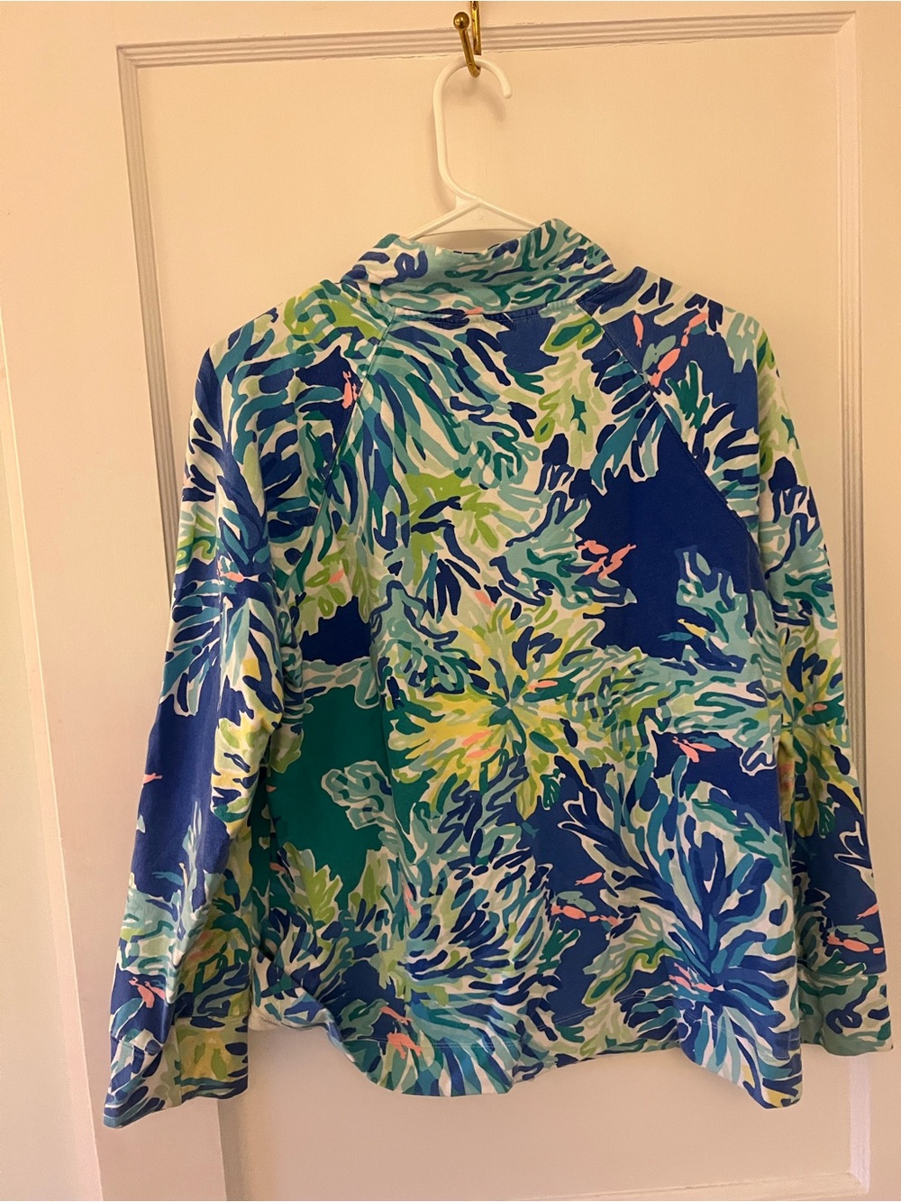 Lilly Pulitzer Skipper Popover - Wade and Sea - L - Picture 10 of 11